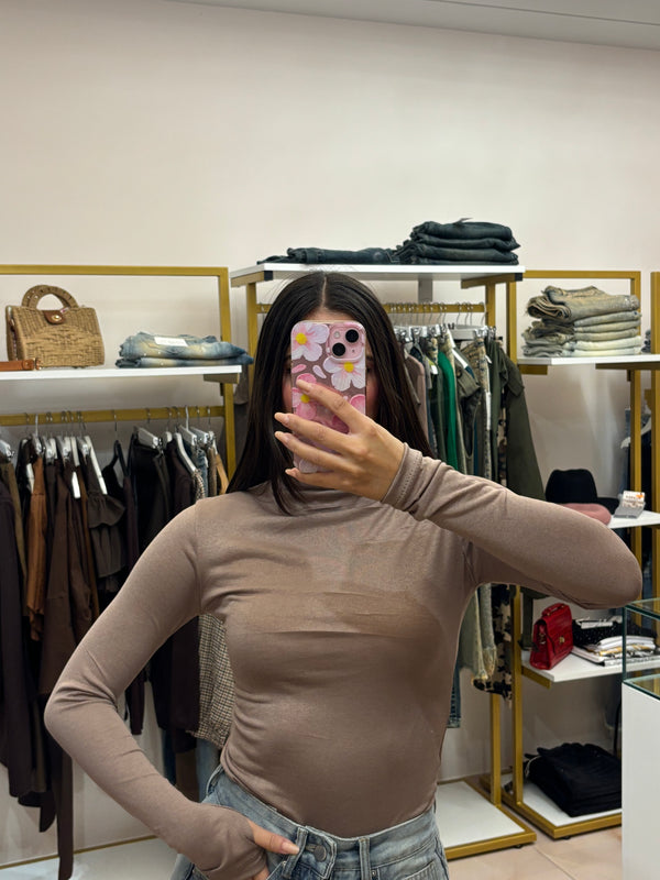 Body semi-velato a guanto