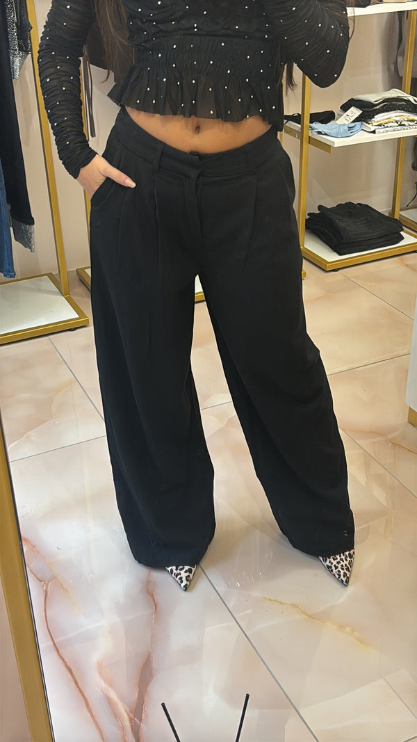 Pants Smoke Grey and Black