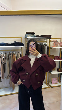 Giacca Over modello trench