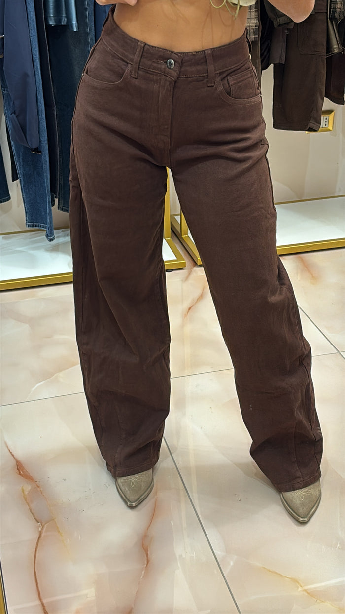 Jeans Brown Balloon