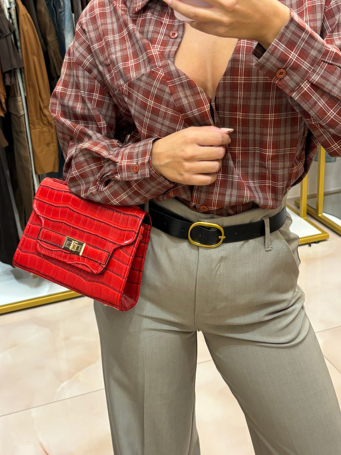 Borsa Rossa lucida