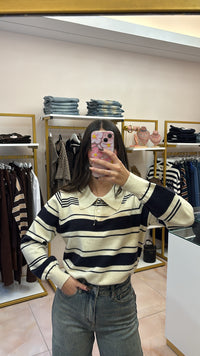 Polo a righe